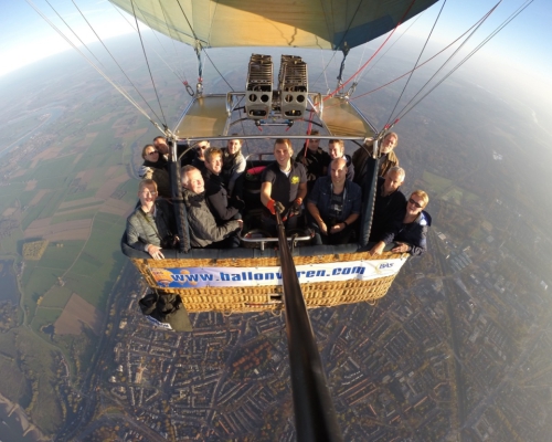 Ballonvaren vanaf Nijmegen naar Persingen